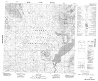 104O02 Tuya Lake Canadian topographic map, 1:50,000 scale