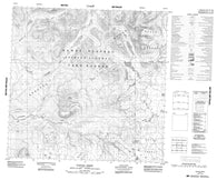 104O03 Nazcha Creek Canadian topographic map, 1:50,000 scale