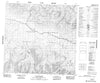 104O06 Tahoots Creek Canadian topographic map, 1:50,000 scale