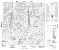 104O10 Jennings Lakes Canadian topographic map, 1:50,000 scale