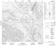 104P02 Julian Creek Canadian topographic map, 1:50,000 scale