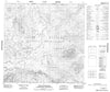 104P13 One Ace Mountain Canadian topographic map, 1:50,000 scale