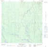105A06 Middle Canyon Canadian topographic map, 1:50,000 scale
