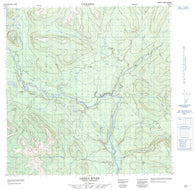 105A09 Green River Canadian topographic map, 1:50,000 scale