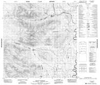 105A15 Mount Murray Canadian topographic map, 1:50,000 scale
