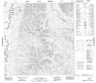 105A16 Taffie Creek Canadian topographic map, 1:50,000 scale
