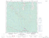 105A Watson Lake Canadian topographic map, 1:250,000 scale