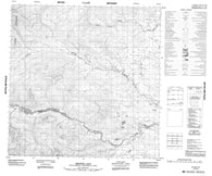 105B08 Meister Lake Canadian topographic map, 1:50,000 scale