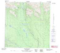 105B16 Black River Canadian topographic map, 1:50,000 scale