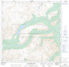 105D06 Alligator Lake Canadian topographic map, 1:50,000 scale