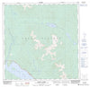 105D09 Michie Creek Canadian topographic map, 1:50,000 scale