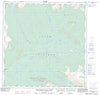 105D13 Thirty Seven Mile Creek Canadian topographic map, 1:50,000 scale