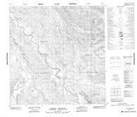 105E01 Boswell Mountain Canadian topographic map, 1:50,000 scale