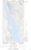 105E03E Lake Laberge Canadian topographic map, 1:50,000 scale