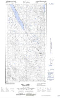 105E03W Lake Laberge Canadian topographic map, 1:50,000 scale
