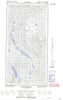 105E04W Pilot Mountain Canadian topographic map, 1:50,000 scale