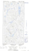 105E05W Braeburn Lake Canadian topographic map, 1:50,000 scale