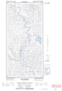 105E10W Hootalinqua Canadian topographic map, 1:50,000 scale