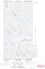 105E11E Frank Creek Canadian topographic map, 1:50,000 scale