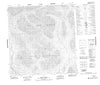 105F08 Mount Hogg Canadian topographic map, 1:50,000 scale