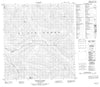 105F13 Thomas Creek Canadian topographic map, 1:50,000 scale