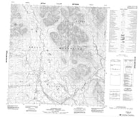 105G03 Junkers Lake Canadian topographic map, 1:50,000 scale