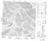 105G05 Mount Placid Canadian topographic map, 1:50,000 scale