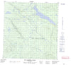 105G10 Big Campbell Creek Canadian topographic map, 1:50,000 scale