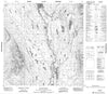 105H03 Klatsa River Canadian topographic map, 1:50,000 scale