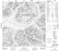 105H07 Tyers River Canadian topographic map, 1:50,000 scale