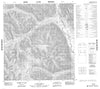 105I09 No Title Canadian topographic map, 1:50,000 scale