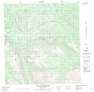 105K04 Mount Atherton Canadian topographic map, 1:50,000 scale