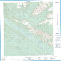105K05 Rose Mountain Canadian topographic map, 1:50,000 scale