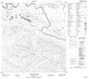 105L10 Detour Lakes Canadian topographic map, 1:50,000 scale