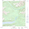 105M15 Mayo Lake Canadian topographic map, 1:50,000 scale