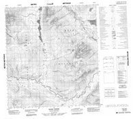 105N02 Barr Creek Canadian topographic map, 1:50,000 scale