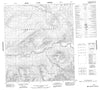 105N06 No Title Canadian topographic map, 1:50,000 scale