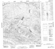 105N11 No Title Canadian topographic map, 1:50,000 scale