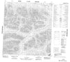 105O03 No Title Canadian topographic map, 1:50,000 scale