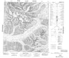 105O08 Keele Peak Canadian topographic map, 1:50,000 scale