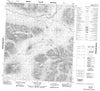 105O12 Fango Lake Canadian topographic map, 1:50,000 scale