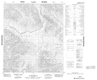 106A06 No Title Canadian topographic map, 1:50,000 scale