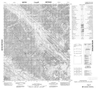 106A10 No Title Canadian topographic map, 1:50,000 scale