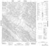 106A11 No Title Canadian topographic map, 1:50,000 scale