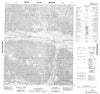 106A13 No Title Canadian topographic map, 1:50,000 scale
