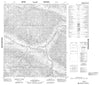 106A14 No Title Canadian topographic map, 1:50,000 scale
