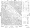 106A15 No Title Canadian topographic map, 1:50,000 scale