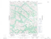 106A Mount Eduni Canadian topographic map, 1:250,000 scale