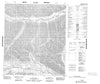 106B08 No Title Canadian topographic map, 1:50,000 scale