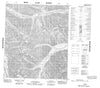 106B10 No Title Canadian topographic map, 1:50,000 scale